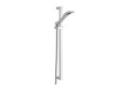DELTA® 57051 Dryden™ Premium Hand Shower, 1 Shower Head, 2 gpm Flow Rate, 60 to 82 in L Hose, 1/2-14 Male NPSM Connection, Polished Chrome, Import