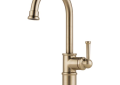 Brizo® 61025LF-GL Bar Faucet, Artesso®, Luxe Gold, 1 Handles, 1.8 gpm