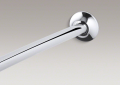 Kohler® 9350-S Expanse® Transitional Curved Shower Rod, Stainless Steel, Polished Stainless Steel
