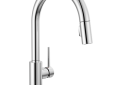 Delta 9159T-AR-DST Single Handle Pull-Down Kitchen Faucet with Touch2O(R) Technology - Arctic Stainless