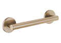 Brizo® 69275-GL Euro Round Decorative Grab Bar, 12 in L x 1-1/4 in Dia, Luxe Gold, Metal, Import