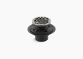 Kohler® 9135-BN ClearFlo™ Round Shower Drain, PVC/Brass Drain
