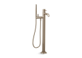 Kohler® T27025-4-BV Occasion® Floor Mount Bath Filler Trim with Handshower, 8 gpm Flow Rate, Vibrant Brushed Bronze, 1 Handles