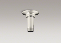Kohler® 7396-SN MasterShower® Ceiling Mount Shower Arm and Flange, 3-3/4 in L x 2-1/4 in W Arm, 1/2 in NPT