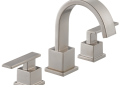 Delta 3553LF-SS Two Handle Widespread Bathroom Faucet - Stainless