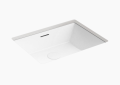 Kohler K-21058-0 Brazn(TM) 21-1/4" Rectangular Undermount Bathroom Sink - White