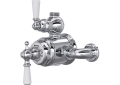 ROHL U.5550L-APC Edwardian Exposed Thermostatic Valve with Volume & Temperature Control - Polished Chrome