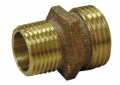 Jones Stephens™ G20004 Garden Hose Adapter, 3/4 x 1/2 in, Male Hose Thread x MNPT, Brass