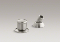 Kohler® 8549-BN 2-Way Diverter Valve and Hand Shower Hose Guide, 15 gpm Valve, Vibrant® Brushed Nickel