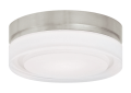 Tech Lighting 700CQSS-LED3 Cirque Small Flush Mount - Satin Nickel
