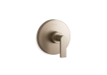 Kohler(R) K-TS73115-4-BV Composed(R) Rite-Temp(R) Valve Trim with Lever Handle - Vibrant Brushed Bronze
