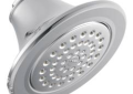 Moen® S6312 Standard Shower Head, Icon™, 2.5 gpm Minimum, 1 Spray, Wall Mount, 5-7/8 in Head, Domestic