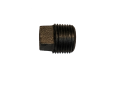 2 Inch Black Malleable Iron Plug