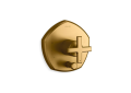 Kohler® T27044-3-2MB T27044-3 Shower Valve Trim, Vibrant Brushed Moderne Brass