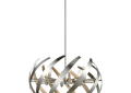 Elk 81255/6 Carthage 24'' Wide 6-Light Chandelier - Satin Nickel