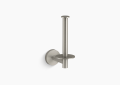 Kohler K-27293-BN Elate(R) Vertical Toilet Paper Holder - Vibrant Brushed Nickel