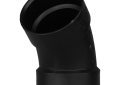 Charlotte ABS 00321 1200 Pipe Elbow, 4 in Nominal, Hub End Style, SCH 40/STD, ABS, Domestic