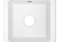 ROHL RC1515WH Original Lancaster Single Bowl Fireclay Bar & Food Prep Sink - White