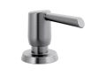 DELTA® RP100736AR Essa® Soap Dispenser, 13 oz Capacity, 3 in OAL, Deck Mount, Metal, Import