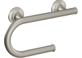 Moen® LR2352DBN Home Care® Grab Bar, 1 in Dia 8 in L, Brushed Nickel, Stainless, Import