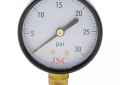 Jones Stephens™ G61030 Pressure Gauge, 30 psi, 1/4 in MNPT Connection, 2-1/2 in Dial, 2.5-2 %