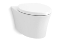 Kohler(R) 31539-0 31539 1-Piece Toilet, Veil, Elongated Bowl, 13-1/16 in H Rim, 1 gpm Flush Rate, White