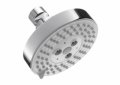 Hansgrohe 04340000 Raindance S 100 AIR 3-Jet Shower Head, Number of Spray Type: 3, BalanceAir/RainAir/WhirlAir Spray, 2 gpm Max Flow, Import