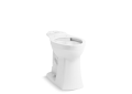 Kohler® 43200-0 K-43200 Toilet Bowl, Kelston, White, Elongated Shape, 12 in Rough-In, 19.5 in H Rim, 2-1/8 in Trapway