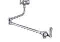 ROHL U.4799LS-PN-2 Wall Mount Swing Arm Pot Filler - Polished Chrome