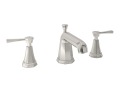 Rohl U.3141LS-STN-2 Deco High Neck Widespread Bathroom Faucet - Satin Nickel