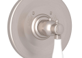 Rohl® A4914LPSTN Traditional Round Thermostatic Shower, Satin Nickel