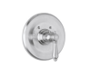 Rohl® A4914LPAPC Traditional Round Thermostatic Shower, Polished Chrome
