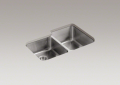 Kohler 3177-L-NA Large/Medium Undercounter Kitchen Sink