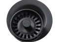 Elkay® LKQD35BK Disposer Flange With Removable Basket Strainer and Rubber Stopper