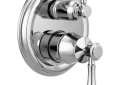 DELTA® T24897 Monitor® 14 3-Setting Traditional Valve Trim, Polished Chrome