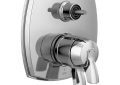 DELTA® T27876-SS-PR-LHP 17 Series Diverter Trim, 5.8 gpm Valve, Stainless
