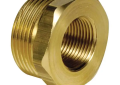 Uponor A2123210 R32 Male x 1" Female NPT Threaded Brass Manifold Bushing