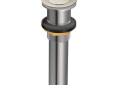 Moen® 140780BN Model 140780 Button Drain, 1-1/4 in, Metal, Domestic