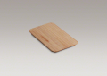 Kohler® 6246-NA Riverby® Cutting Board, 10-1/2 in L x 17-3/8 in W x 7/8 in THK, Maple Wood