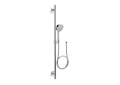 Kohler® 99898-G-CP Awaken® G110 Premium Slidebar Kit, 4-5/16 in Dia 3-Function Shower Head, Wide Coverage/Intense Drench/Targeted Massage/Reduced-Flow Spray, Polished Chrome