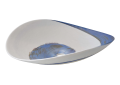 Native Trails MG2017-MA Murano Sorrento Sink, Round Shape, 5.25 in H x 17 in W x 20 in L, Above-Counter Mounting, Glass, Marina, Import