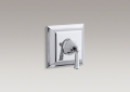Kohler T463-4S-CP Rite-Temp(R) Pressure-Balancing Valve Trim. Stately Design and Lever Handle
