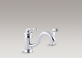 Kohler 12176-CP Fairfax Kitchen Sink Faucet with Sidespray