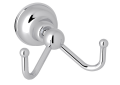 ROHL CIS7DAPC Arcana Wall Mount Double Robe Hook - Polished Chrome