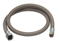 BrassCraft® Speedi Plumb® PLUS B1-36A F B1-A Flexible Lead Free Braided Water Faucet Connector, 3/8 x 1/2 in Nominal, Compression x FNPT End Style, 36 in L, 125 psi Working, Polymer, Import