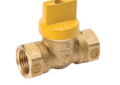 Mueller 111-525 1 inch Brass Gas Ball Valve