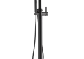 Brizo® T70175-BL Odin™ Jason Wu Free Standing Tub Filler Trim, 2 gpm Flow Rate, Matte Black, 1 Handles