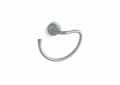 Kohler® 11277-G Traditional Towel Ring, Forte®, 8-1/2 in Ring, 3-1/4 in OAD x 6-1/2 in OAH, Metal, Brushed Chrome