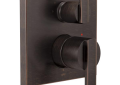 DELTA® T24867-RB Monitor® 14 3-Setting Angular Modern Valve Trim, Venetian Bronze
