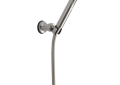 DELTA® 55085-SS Trinsic® Premium Wall Mount Hand Shower, 1-Function Shower Head, 2 gpm Flow Rate, 60 to 82 in L Hose, 1/2-14 Male NPSM Connection, Stainless Steel, Import